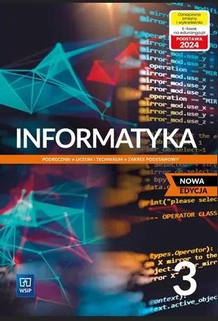 Informatyka 3. Podręcznik do liceum i technikum. Zakres podstawowy - tantis.pl