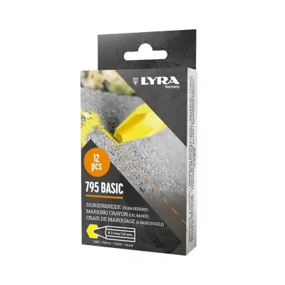 Kredka lubryka woskowa Economy 795 żółta