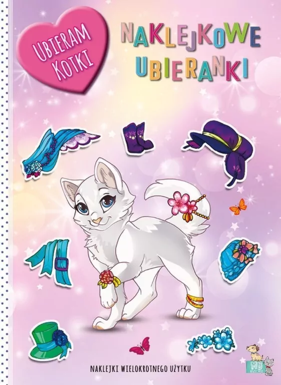 Naklejkowe ubieranki. Kotki - tantis.pl