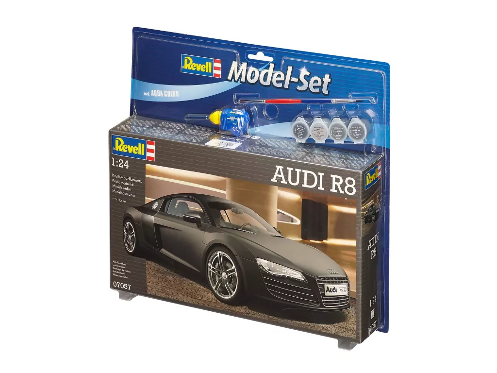 Audi R8 Black. Model samochodu 1:24 - tantis.pl