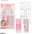 Zestaw do ozdabiania paznokci Top Model BEAUTY&ME 13496A - tantis.pl