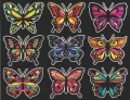 Kolorowanka welwetowa Motyle 47x35cm - tantis.pl