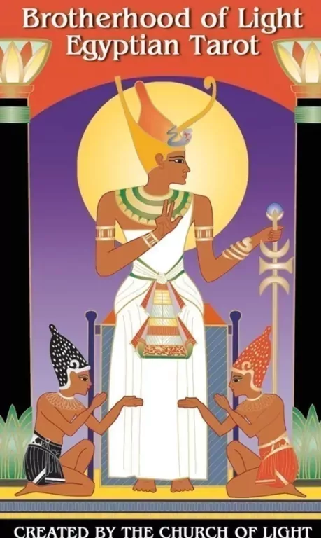 Karty tarot Brotherhood of Light Egyptian Tarot - tantis.pl