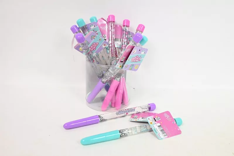 Długopis z brokatem mix CUTIE CREW - tantis.pl