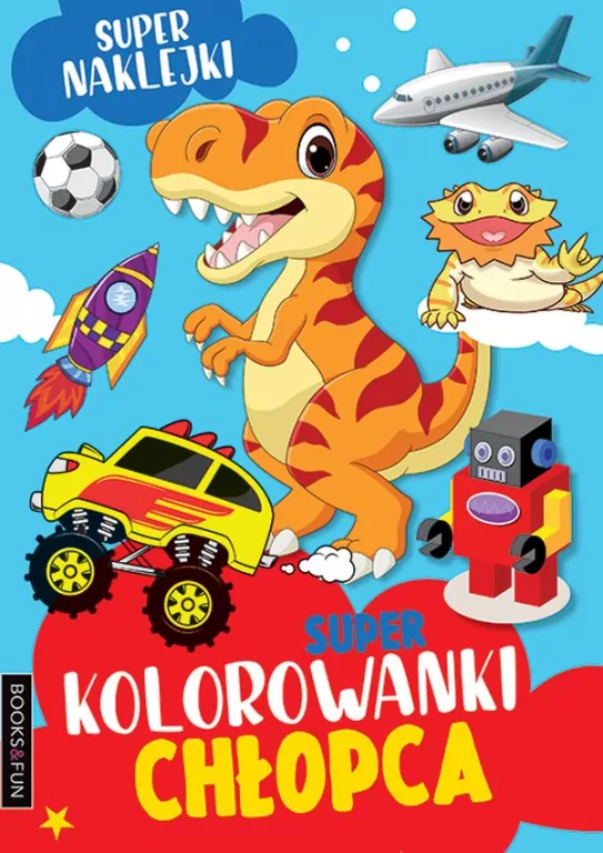 Super kolorowanki chłopca - tantis.pl