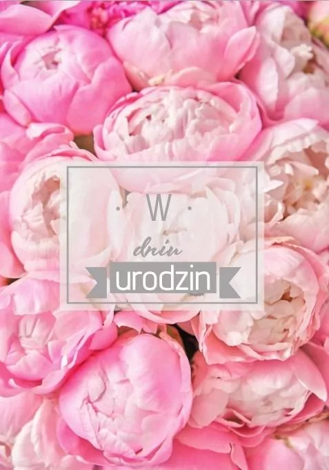 Kartka okolicznościowa Urodziny TS97 - tantis.pl