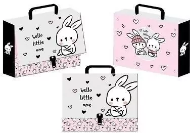 Teczka z rączką walizeczka Hello little one - tantis.pl