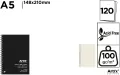 Blok do rysowania A5/120K 100g - tantis.pl