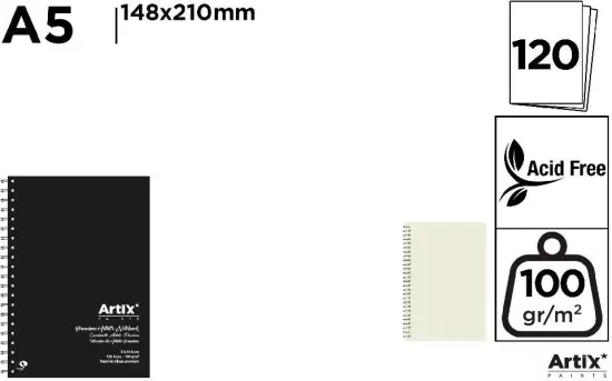 Blok do rysowania A5/120K 100g