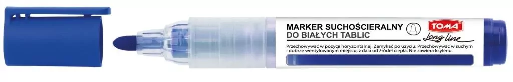 Marker suchościeralny LongLine niebieski - tantis.pl