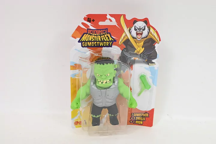 Figurka Gumostwory Wojownicy Frankenstein z pistoletem - tantis.pl