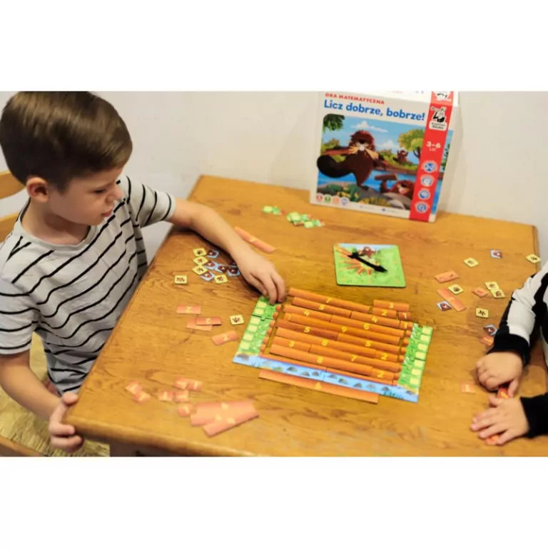 Kapitan Nauka. Licz dobrze, bobrze! Gra matematyczna - tantis.pl