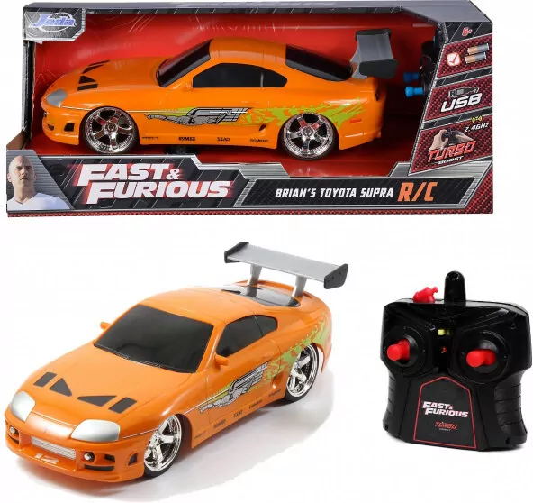 Auto na radio Fast&Furious Szybcy i wściekli Brian's Toyota 1:16 Dickie - tantis.pl