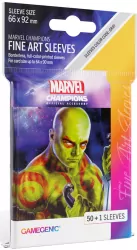 Gamegenic: Marvel Champions Fine Art Sleeves (66 mm x 92 mm) Drax 50+1 szt.