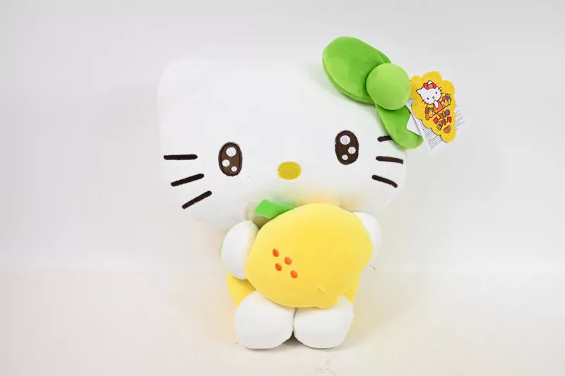 Hello Kitty Macedonia - plusz Cytryna 32cm - tantis.pl