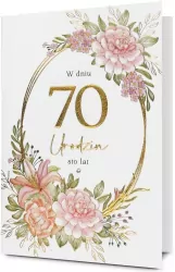 Karnet Urodziny 70