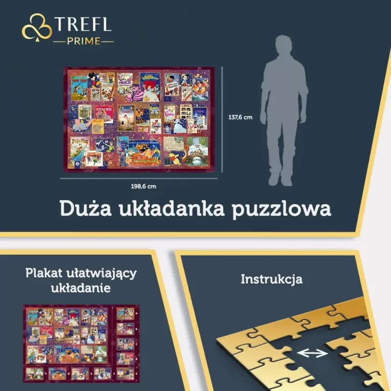 Trefl. Puzzle 13500. UFT Prime Disney - tantis.pl