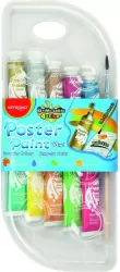 Farby plakatowe 10ml. 10 kolorów