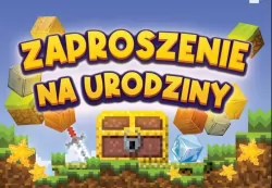 Zaproszenie Urodziny Zay Mini