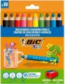 Kredki ołówkowe. Kids Multisurface. 10+1 kolorów - tantis.pl