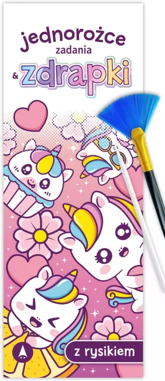 Zadania & zdrapki. Jednorożce - tantis.pl
