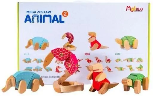 Mega zestaw Animal 48el - tantis.pl