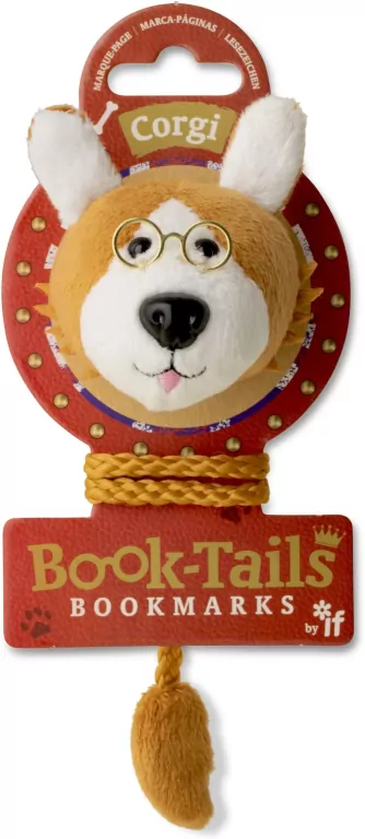 Pies Corgi pluszowa zakładka do książki - tantis.pl