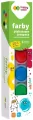 Farba plakatowa Tempera 6 kolorów HAPPY COLOR - tantis.pl