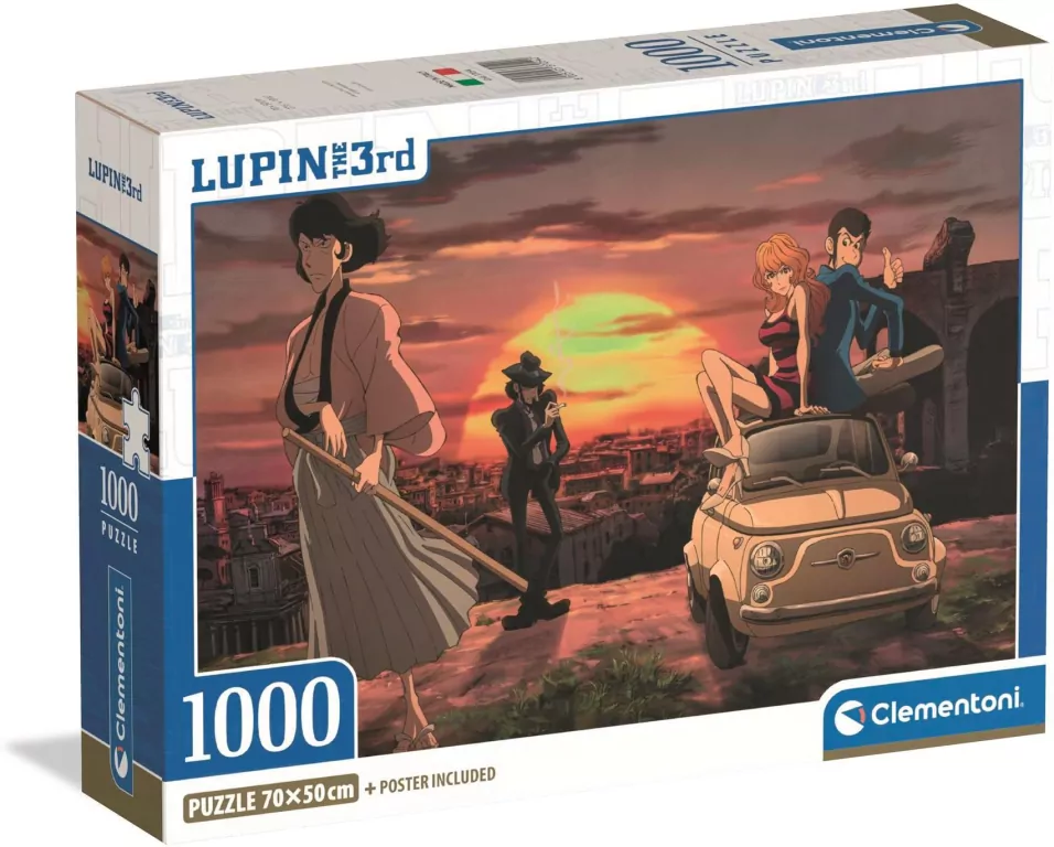 Puzzle 1000 EL COMPACT Lupin III - tantis.pl