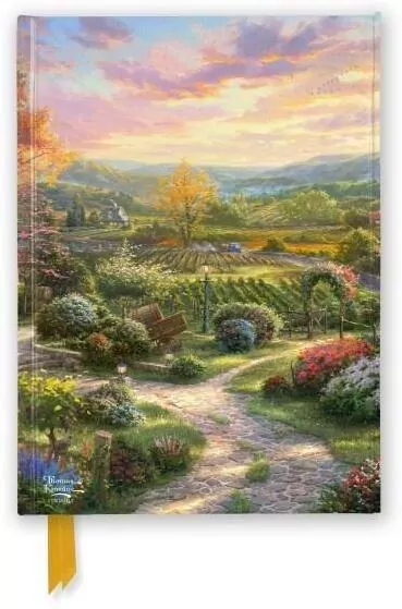 Notatnik A5 linia TW Winnica Thomas Kinkade - tantis.pl