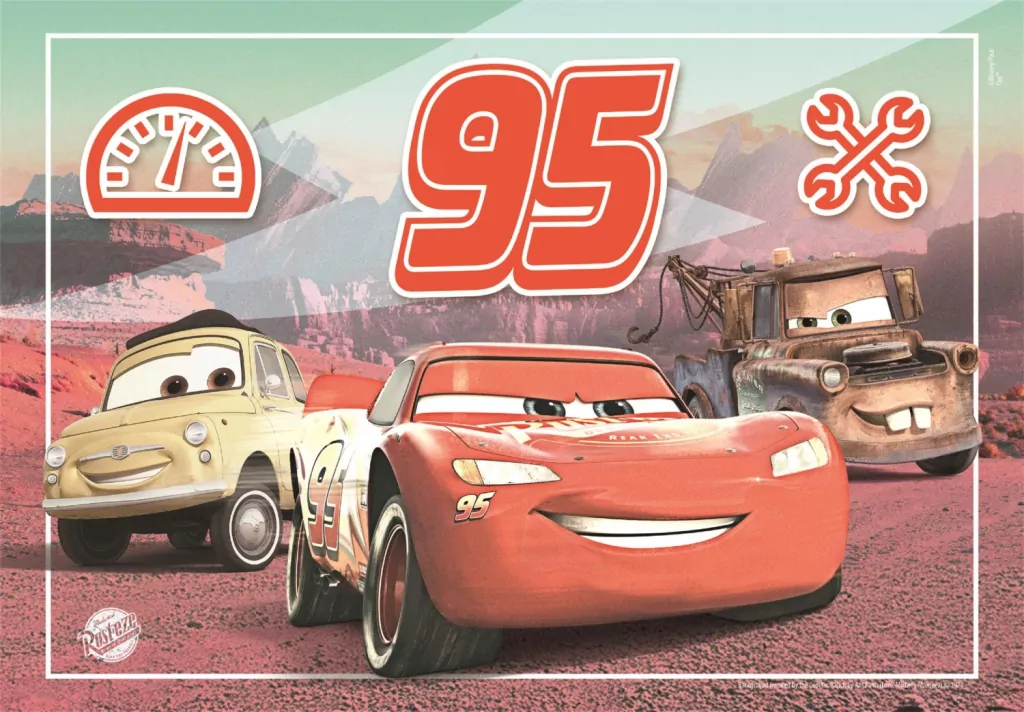 Puzzle 60 Cars - tantis.pl