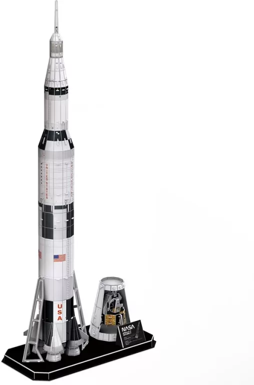 Cubic Fun. Puzzle 3D Apollo Saturn V Rocket - tantis.pl