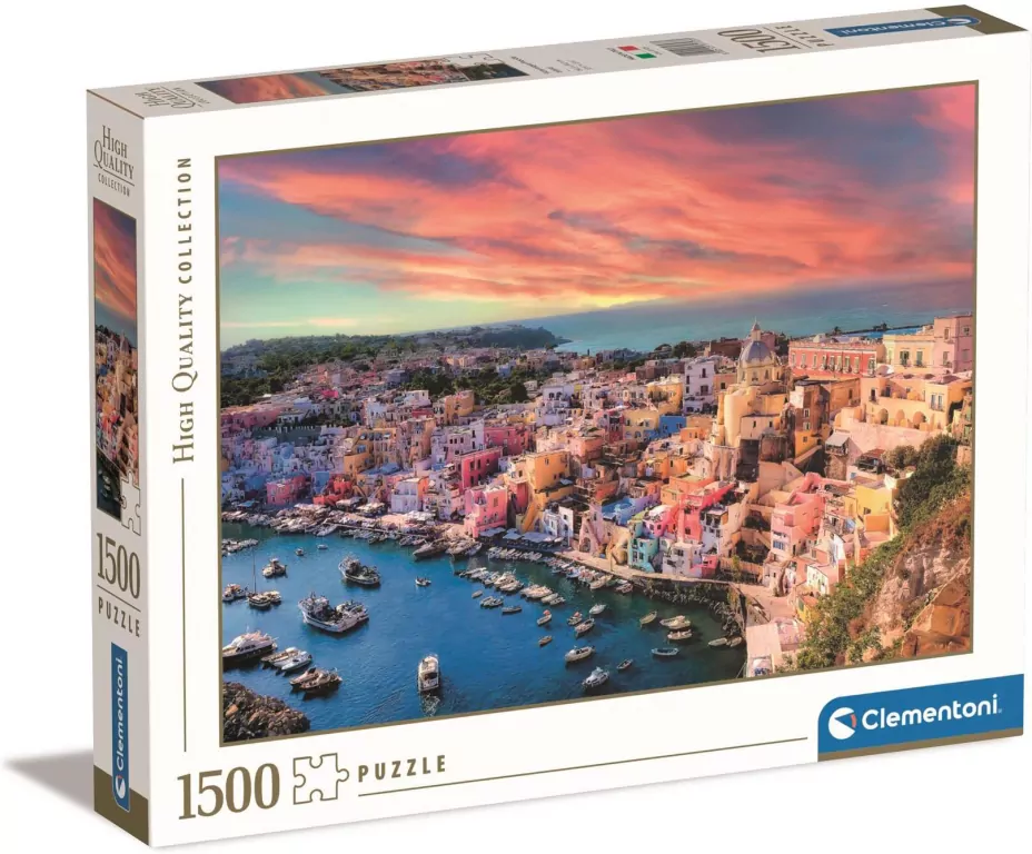 Puzzle 1500 HQ Picturesque Procida Island - tantis.pl