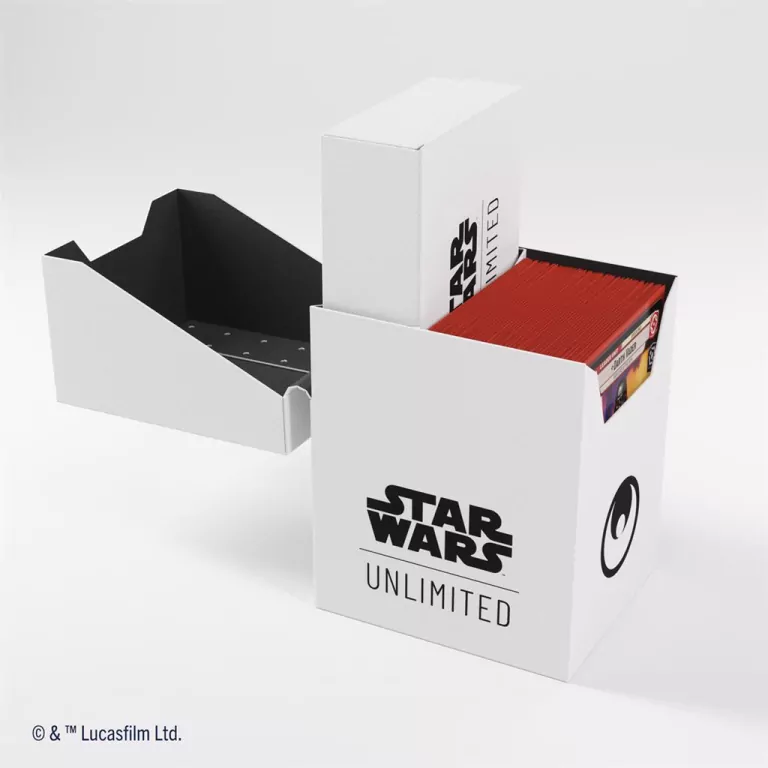 Gamegenic: Star Wars Unlimited - Soft Crate - White/Black - tantis.pl