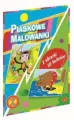 Małpa, hipopotam. Piaskowe malowanki - tantis.pl