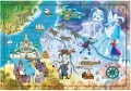 Puzzle 1000 Story Maps Frozen. Kraina Lodu - tantis.pl