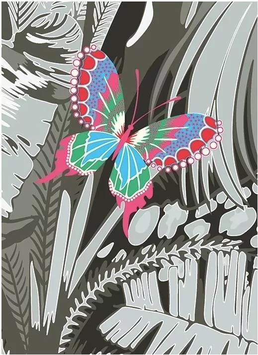 Karnet B6 z kopertą Butterfly - tantis.pl
