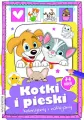 Kolorujemy i naklejamy. Kotki i pieski - tantis.pl