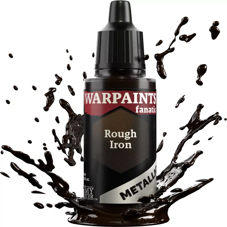 The Army Painter: Warpaints - Fanatic - Metallic - Rough Iron - tantis.pl