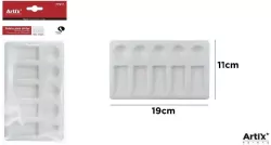 Paleta malarska prostokątna 18,5x11cm