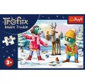 Puzzle 30 Świąteczny czas Trefilków TREFL - tantis.pl