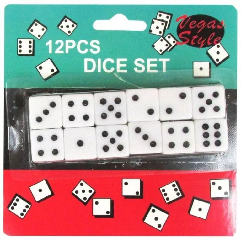 Kostki do gry białe - tantis.pl