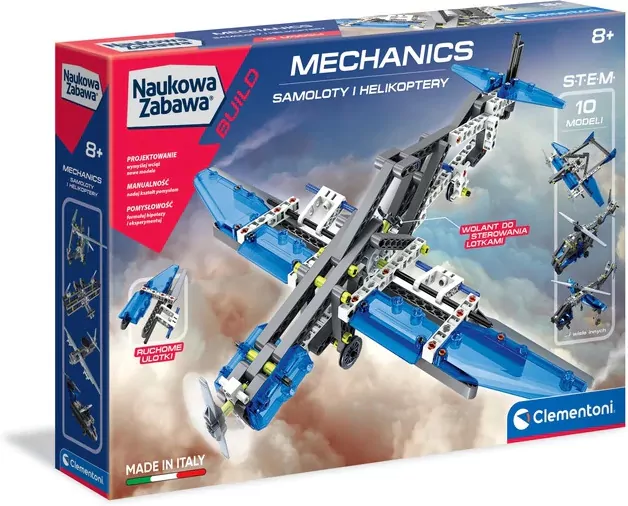 Samoloty i helikoptery. Laboratorium Mechaniki. Naukowa zabawa. 60950 - tantis.pl