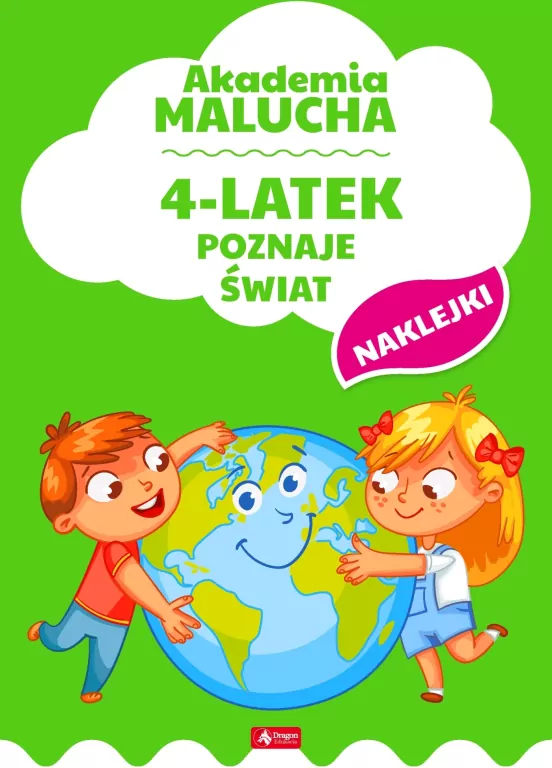 4-latek poznaje świat. Akademia malucha. Naklejki - tantis.pl
