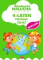 4-latek poznaje świat. Akademia malucha. Naklejki - tantis.pl