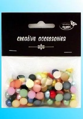 Półperełki 10mm, 125 sztuk - tantis.pl
