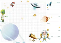 Podkład na biurko Planer Kosmos