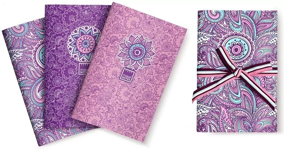 Purple&Pale Zeszyt A6/32 strony gładki - tantis.pl