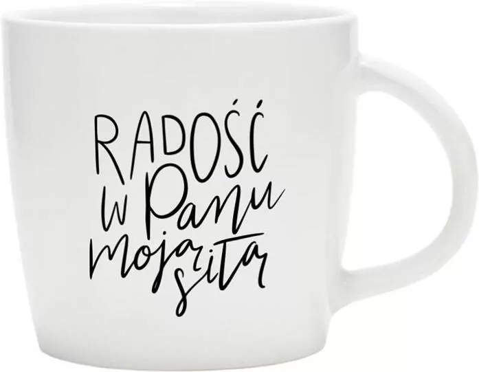 Filiżanka - Radość w Panu moją siłą - tantis.pl