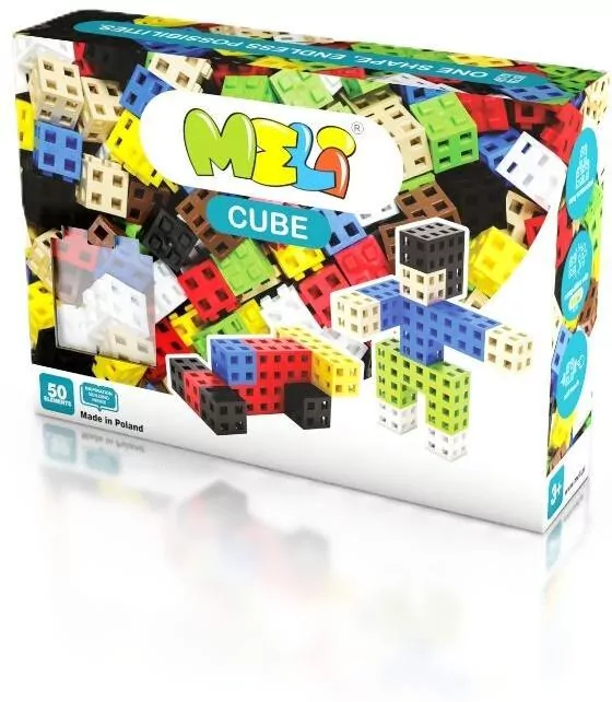 Klocki Meli Cube Classic 50 elementów - tantis.pl